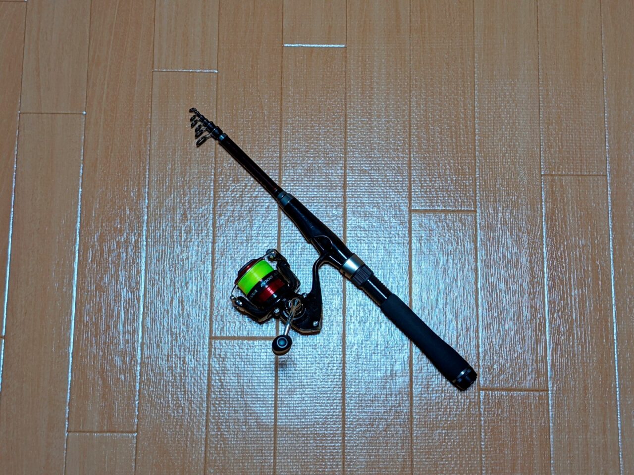 船竿（万能振出タイプ）に合うスピニングリールのまとめ～手持ちの釣具 