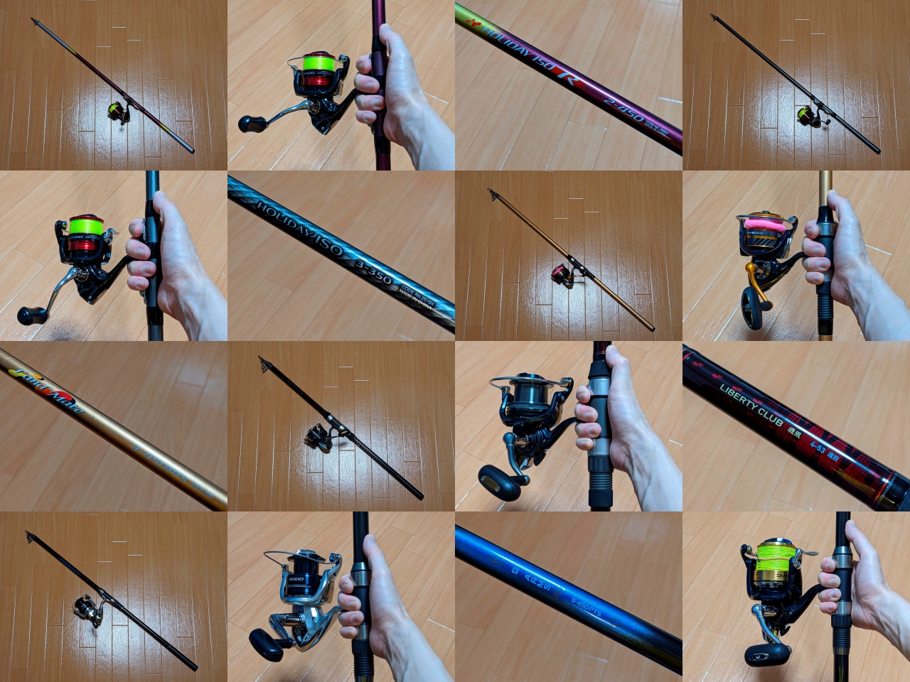 Shimano,Daiwa,Ryobi...釣り竿、リール、釣り具用、、まとめ